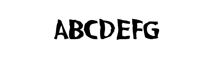 VTC BadPaint Regular  Free Fonts Download