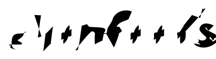 Electrical Snow Extended Oblique  Free Fonts Download