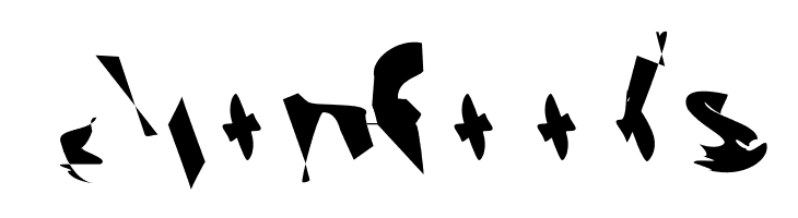 Electrical Snow Blizzard ReverseOblique  Free Fonts Download