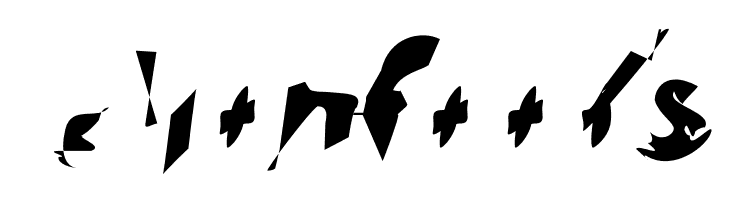 Electrical Snow Oblique  Free Fonts Download