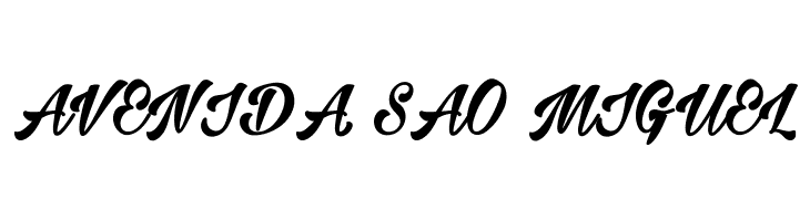 Milasian Bold PERSONAL  Free Fonts Download