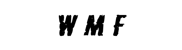 Carnival Corpse Extra-Expanded Italic  Free Fonts Download