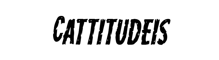 Carnival Corpse Staggered Italic  Free Fonts Download