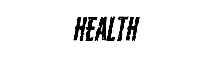 Carnival Corpse Staggered Italic  Free Fonts Download