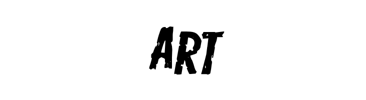 Carnival Corpse Staggered Expanded Italic  Free Fonts Download