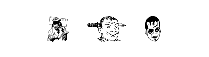 JMHEERIEDingbat-Regular  Free Fonts Download