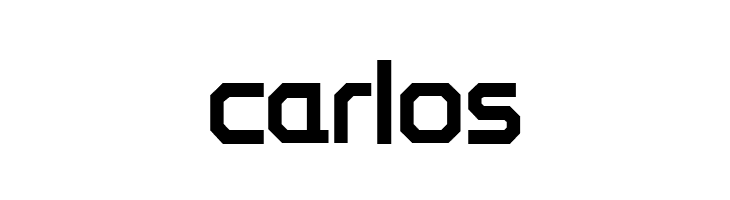 carlos PerfectPixel Font