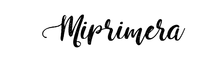 Miprimera Perfume Classic Demo Version Font