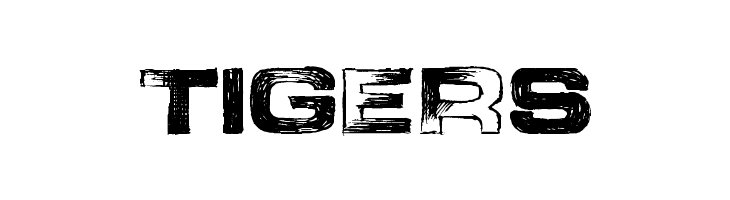 TIGERS Abandon Font
