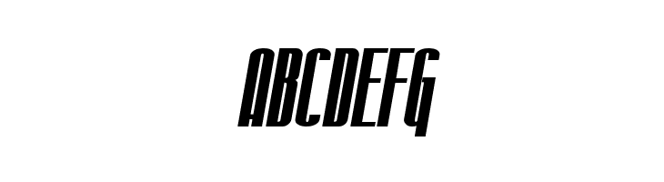 SF Iron Gothic Bold Oblique  Free Fonts Download