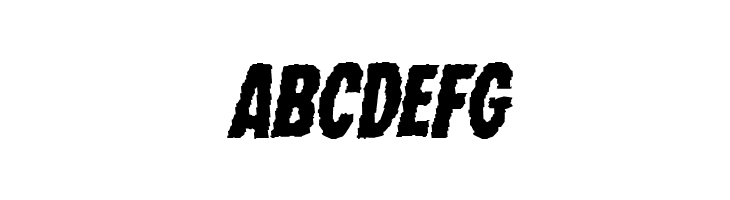 Wolf Brothers Expanded Italic  Free Fonts Download