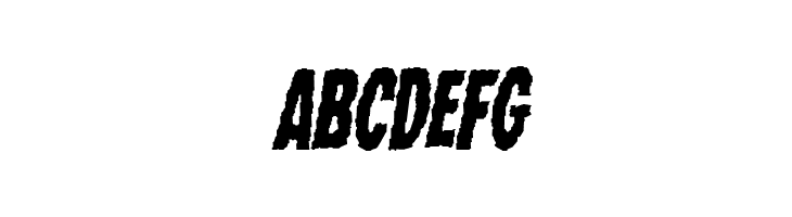 Wolf Brothers Staggered Italic  Free Fonts Download