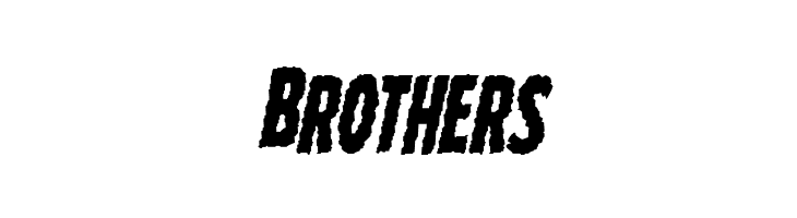 Wolf Brothers Staggered Italic  Free Fonts Download
