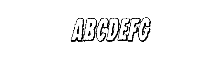 Wolf Brothers 3D Italic  Free Fonts Download