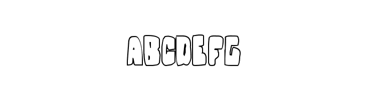 Nobody's Home Outline  Free Fonts Download