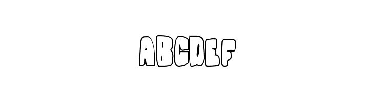 Nobody's Home Outline  Free Fonts Download