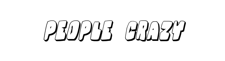 Nobody's Home 3D Italic  Free Fonts Download