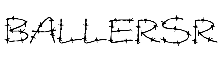 Barbed Wires  Free Fonts Download