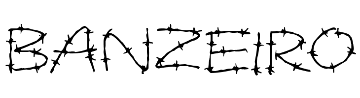 Barbed Wires  Free Fonts Download