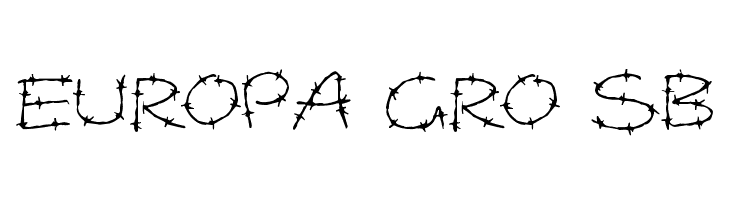 Barbed Wires  Free Fonts Download