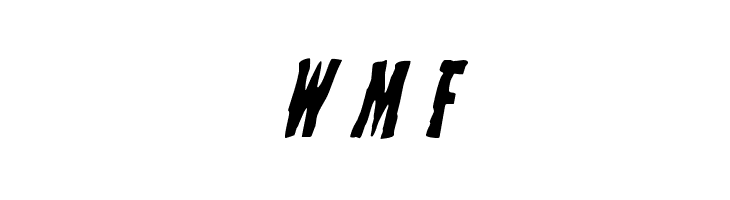 Creepy Crawlers Staggered Italic  Free Fonts Download