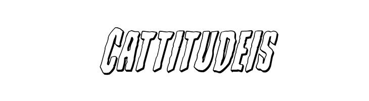 Creepy Crawlers 3D Italic  Free Fonts Download