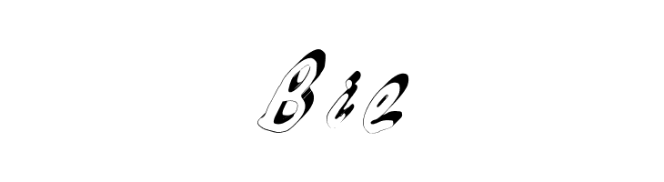 GennaroPalmieriCursive_3D Medium  Free Fonts Download