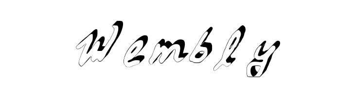 GennaroPalmieriCursive_3D Medium  Free Fonts Download