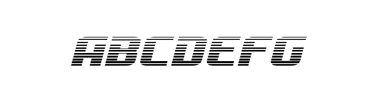 Cobalt Alien Gradient Italic  Free Fonts Download