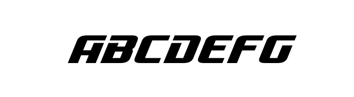 Cobalt Alien Super-Italic  Free Fonts Download