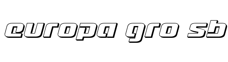 Cobalt Alien 3D Italic  Free Fonts Download