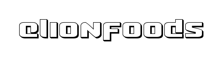 Cobalt Alien 3D  Free Fonts Download