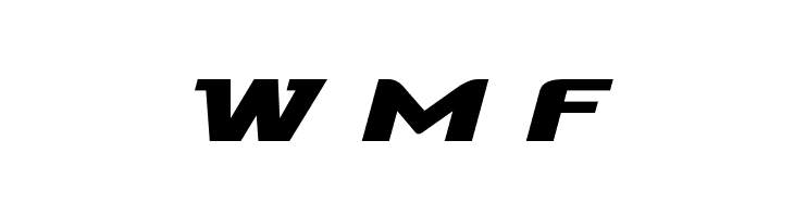 Cobalt Alien Expanded Italic  Free Fonts Download