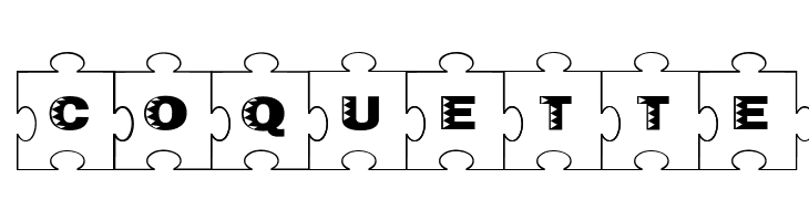Failed Font 2   Jigsaw  Free Fonts Download