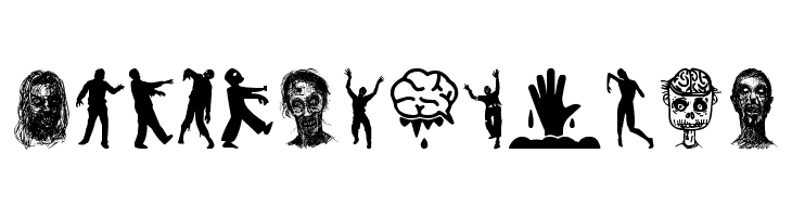Zombie Salad  Free Fonts Download