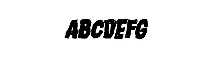 Nightmare Alley Bold Italic  Free Fonts Download