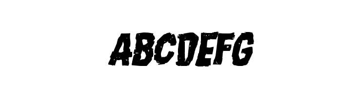 Nightmare Alley Italic  Free Fonts Download