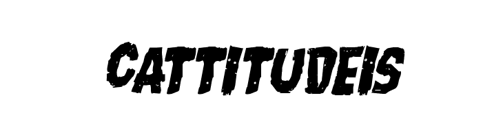 Nightmare Alley Staggered Italic  Free Fonts Download