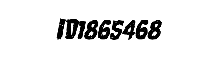 Nightmare Alley Staggered Italic  Free Fonts Download