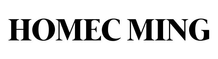 HOMEC%2BMING Mermaid Bold Font