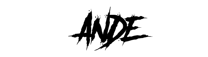 Another Danger - Demo  Free Fonts Download