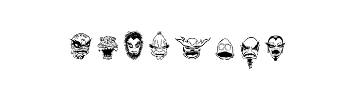 MonstersAmongUSDingbats-Regular  Free Fonts Download