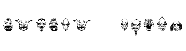 MonstersAmongUSDingbats-Regular  Free Fonts Download