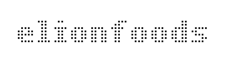 Bold Dot Digital-7  Free Fonts Download