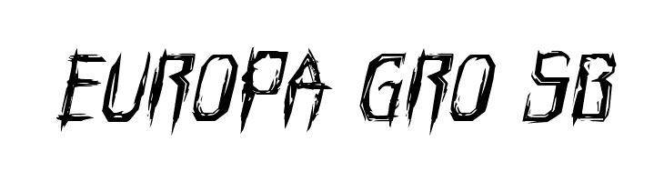 Horroroid Expanded Italic  Free Fonts Download