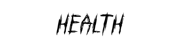 Horroroid Expanded Italic  Free Fonts Download