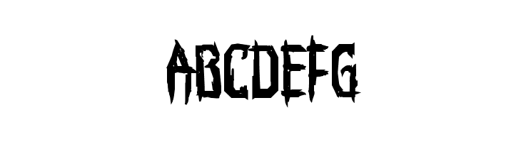 Horroroid Bold  Free Fonts Download