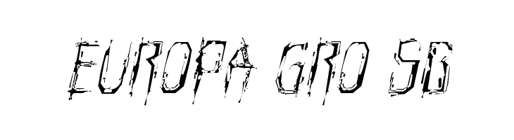 Horroroid Light Italic  Free Fonts Download