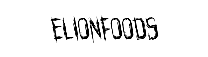 Horroroid Rotated  Free Fonts Download