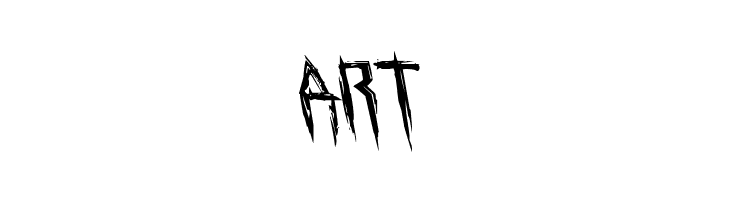 Horroroid Leftalic  Free Fonts Download